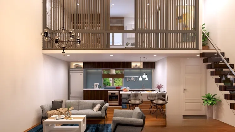 Tham khảo hình ảnh nội thất nhà gác lửng đầy phong cách