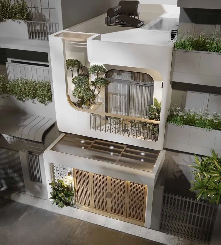 Ảnh nhà ống đẹp khoe trọn vẻ cuốn hút đầy hiện đại