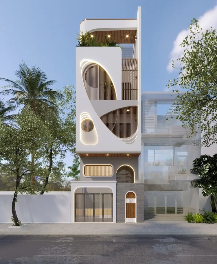 Ảnh mẫu nhà ống nhỏ hẹp đẹp vẫn đảm bảo sự tiện nghi thoải mái