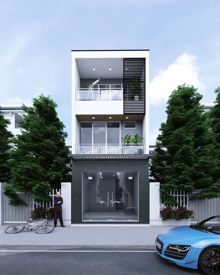 Phong cách Nhật trong ảnh nhà ống tinh tế