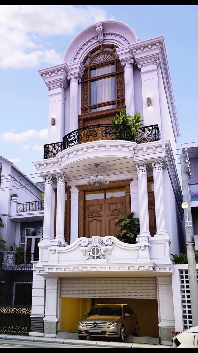 Ngắm hình ảnh chi tiết hoa văn kiến trúc Pháp tinh xảo