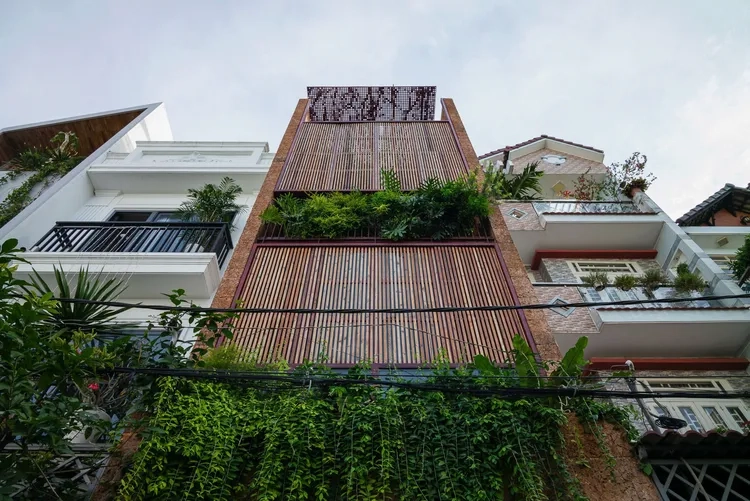 Xem hình ảnh bản vẽ kiến trúc nhà ống Pháp chi tiết