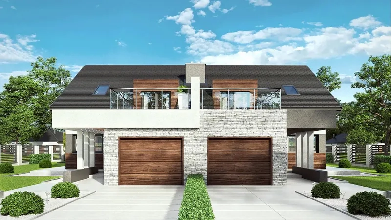 Cách bố trí gara trong nhà phố hay