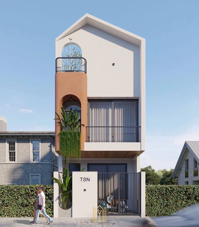 Nhà ống hiện đại tối ưu chiều sâu