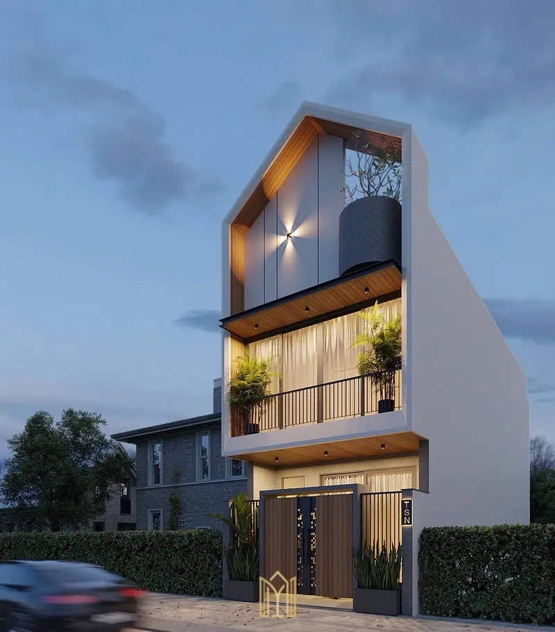Nhà phố 2 tầng hiện đại