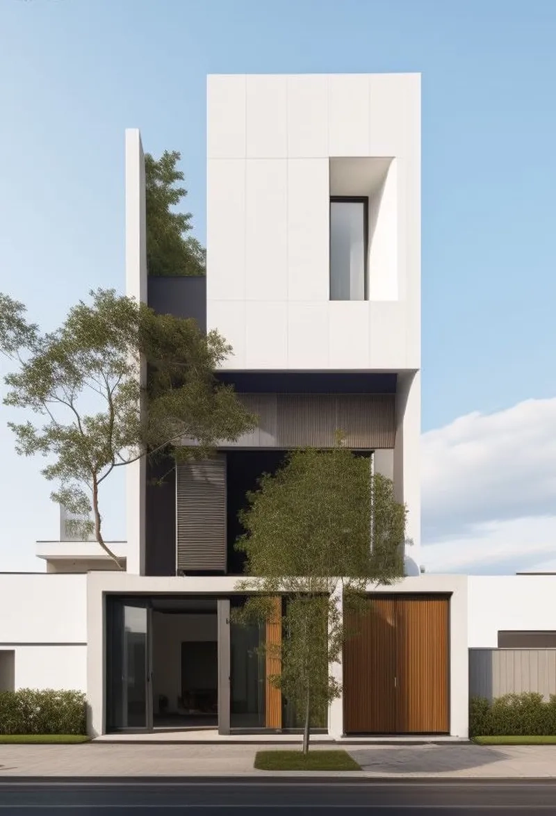 Nhà phố 5m 4 phòng ngủ rộng rãi