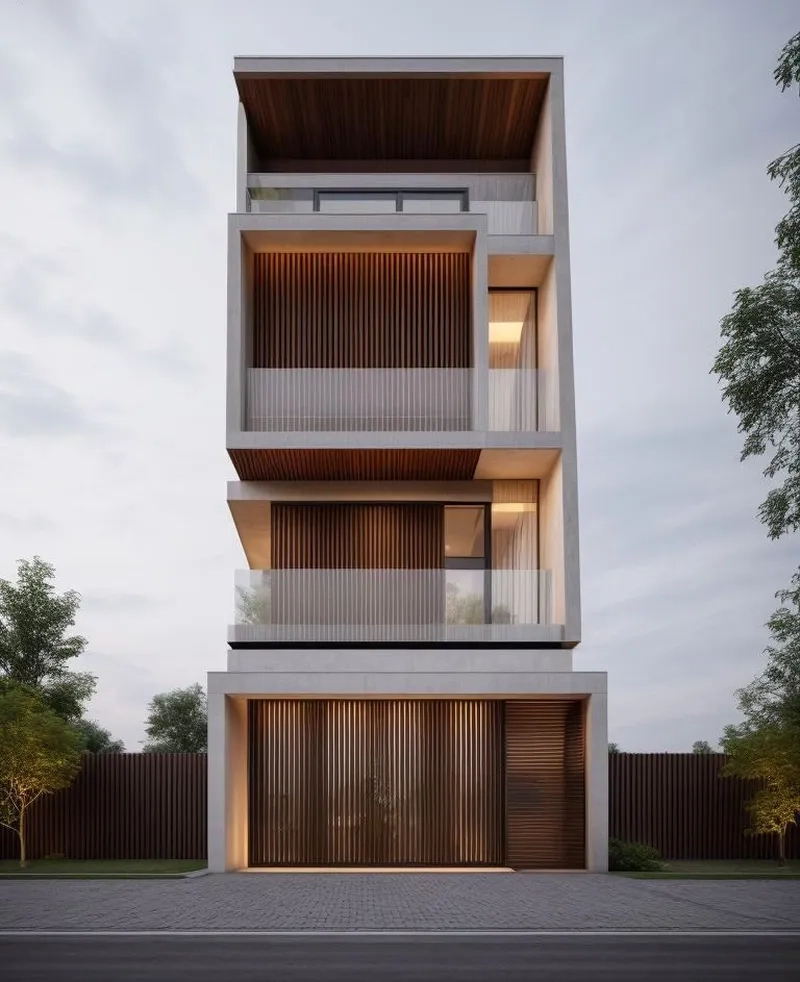 Bản vẽ nhà mặt tiền 5m chi tiết