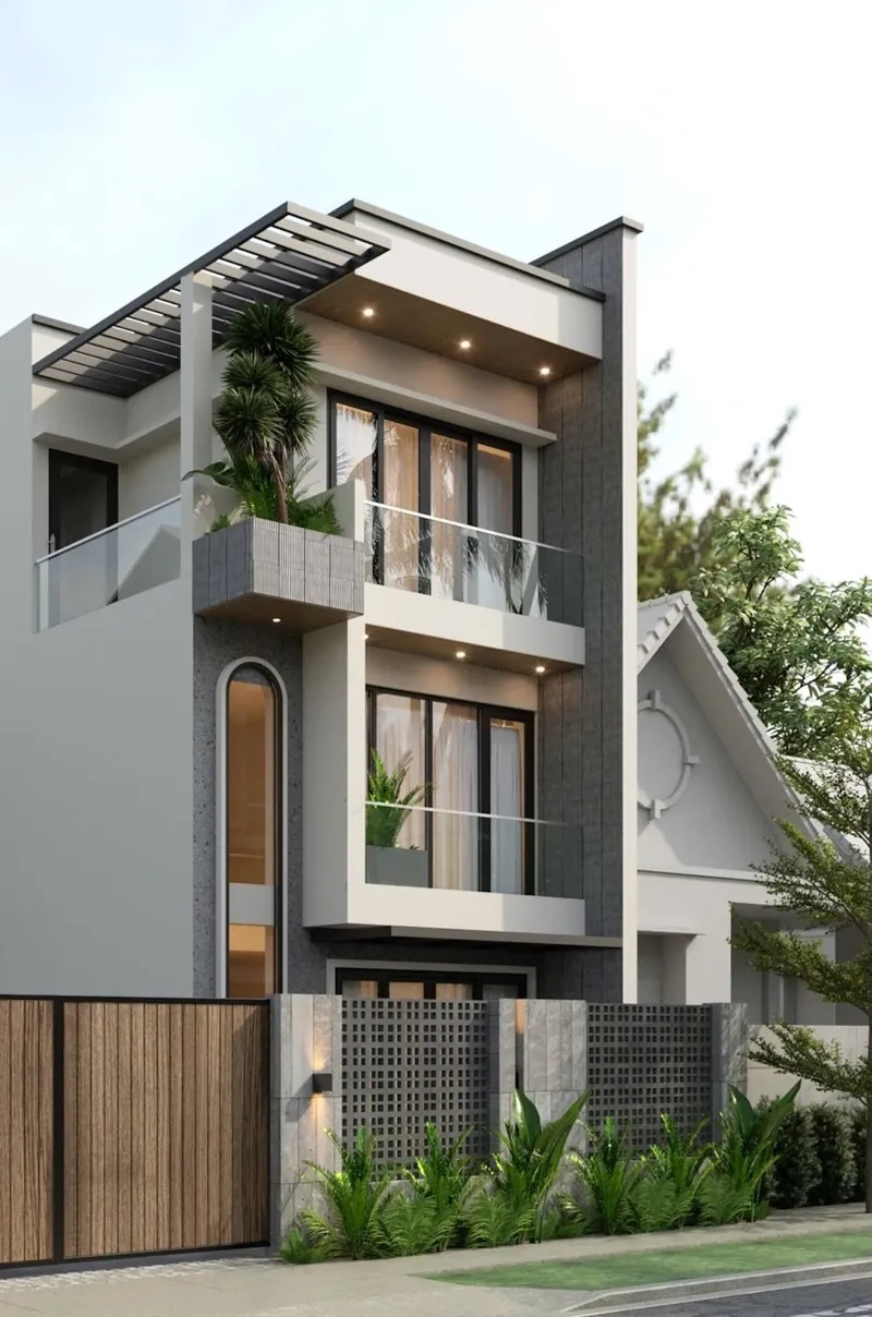 Ngắm nhìn nhà 6m dài 20m