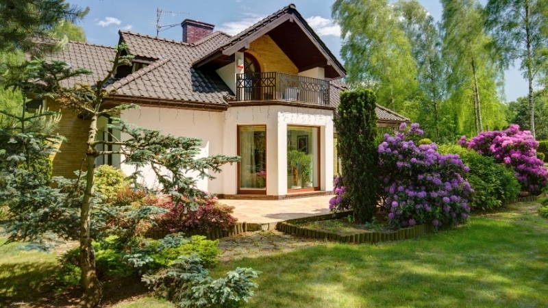 Góc thưởng trà chiều yên bình và thơ mộng tại nhà vườn phong cách châu âu