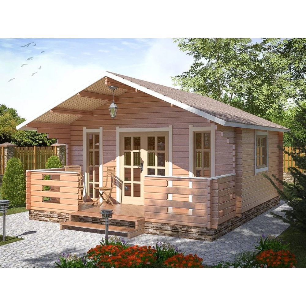 Thiết kế nhà vườn đẹp giá rẻ phong cách tối giản hiện đại