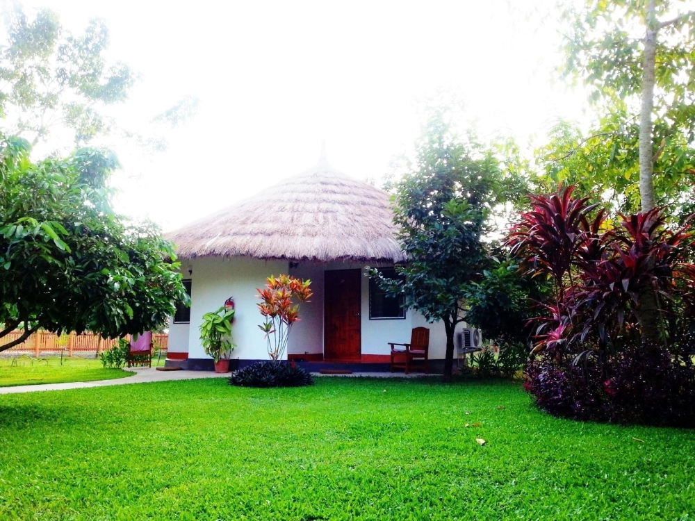 Tổng quan kiến trúc nhà vườn nghỉ dưỡng với hồ bơi vô cực sang trọng