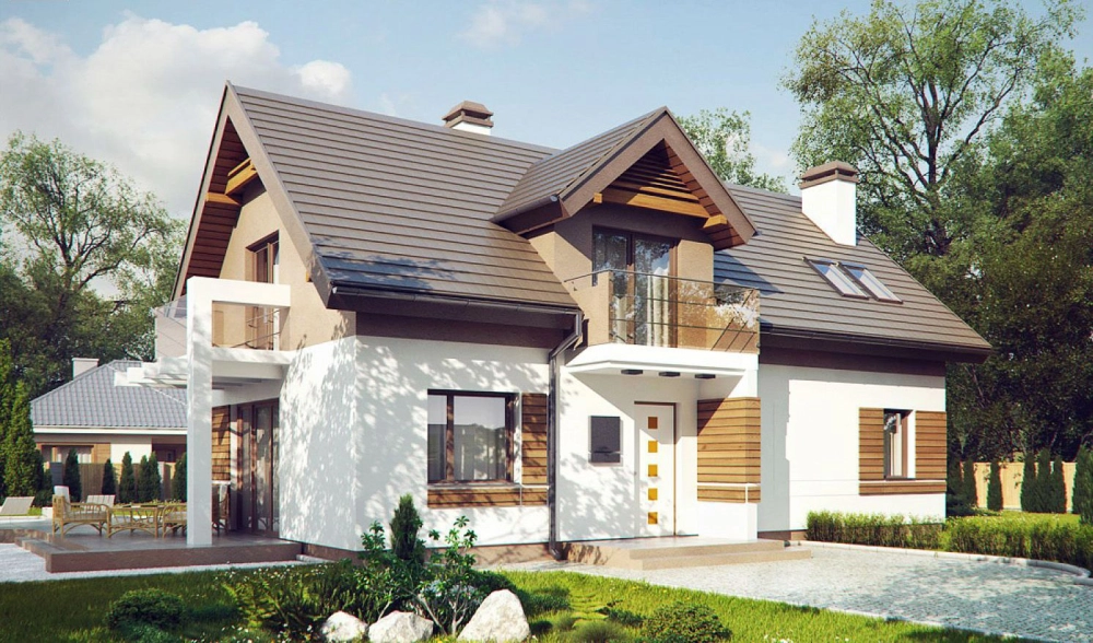 Thiết kế biệt thự vườn cấp 4 hiện đại có hồ bơi