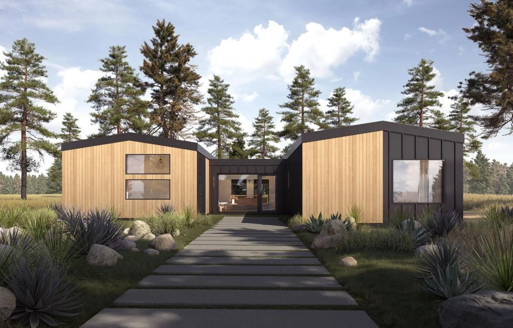 Mẫu nhà tiền chế 100 triệu tối giản cho vợ chồng trẻ