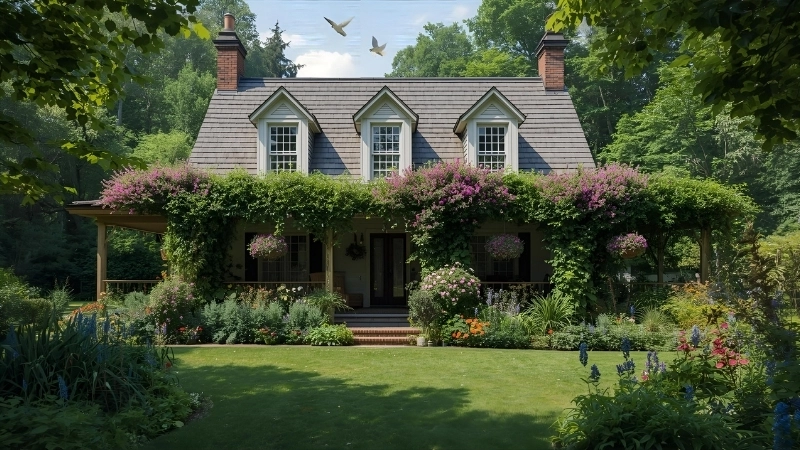 Hệ thống thiết kế thông gió tự nhiên qua các ô cửa lá sách lớn