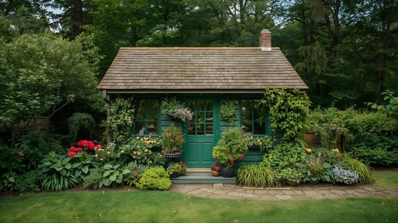 Thiết kế vườn trên mái tạo không gian thư giãn và làm mát trần nhà