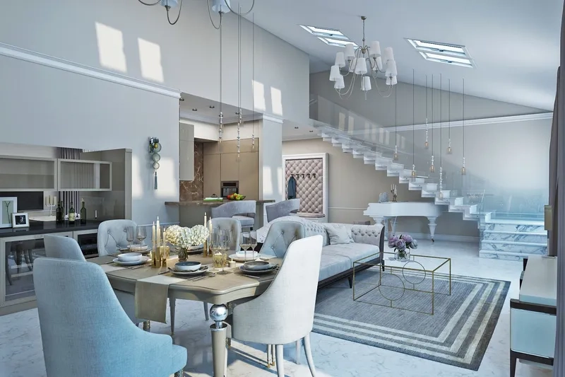 Mẫu phòng khách nhà phố