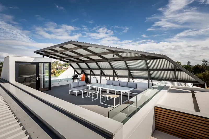 Thiết kế sân thượng đơn giản