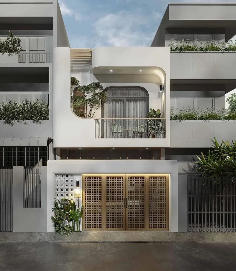 Kiểu nhà phố hiện đại