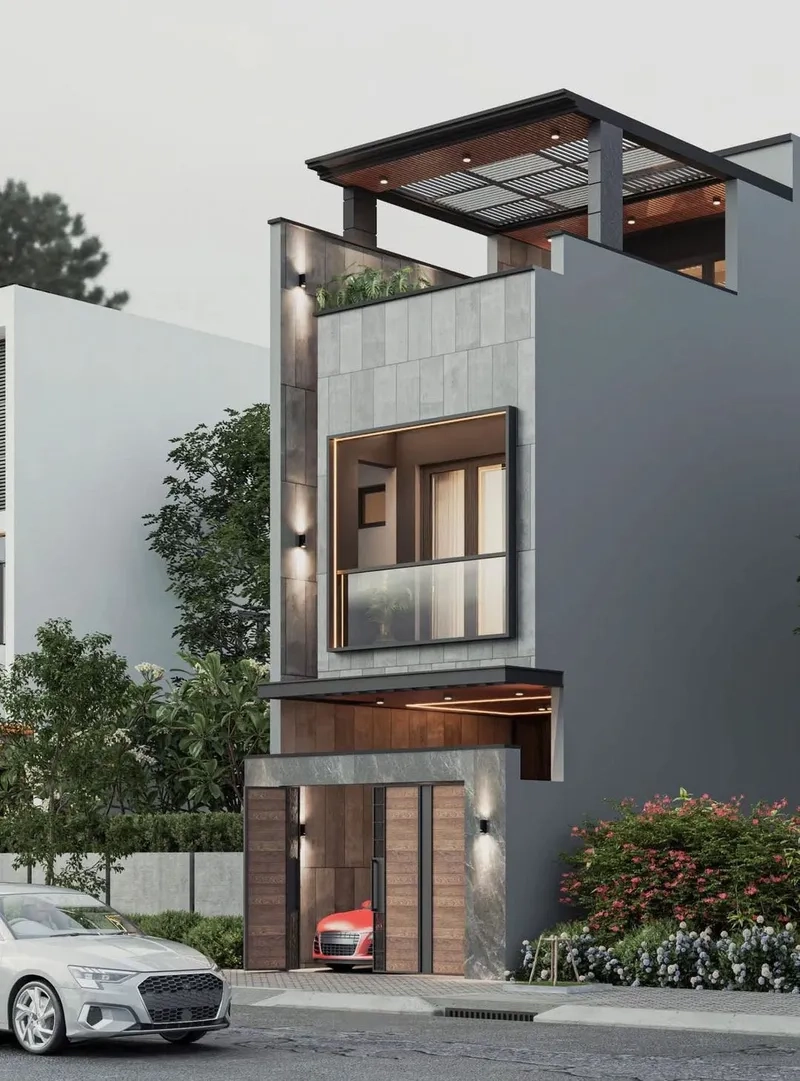 Thiết kế mặt tiền nhà đẹp