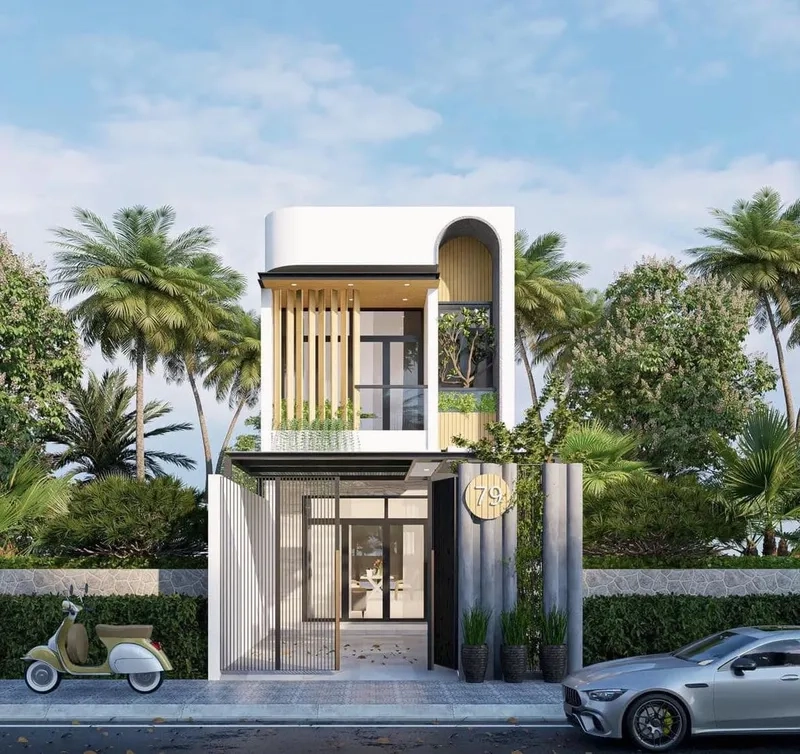 Mẫu nhà phố đẹp