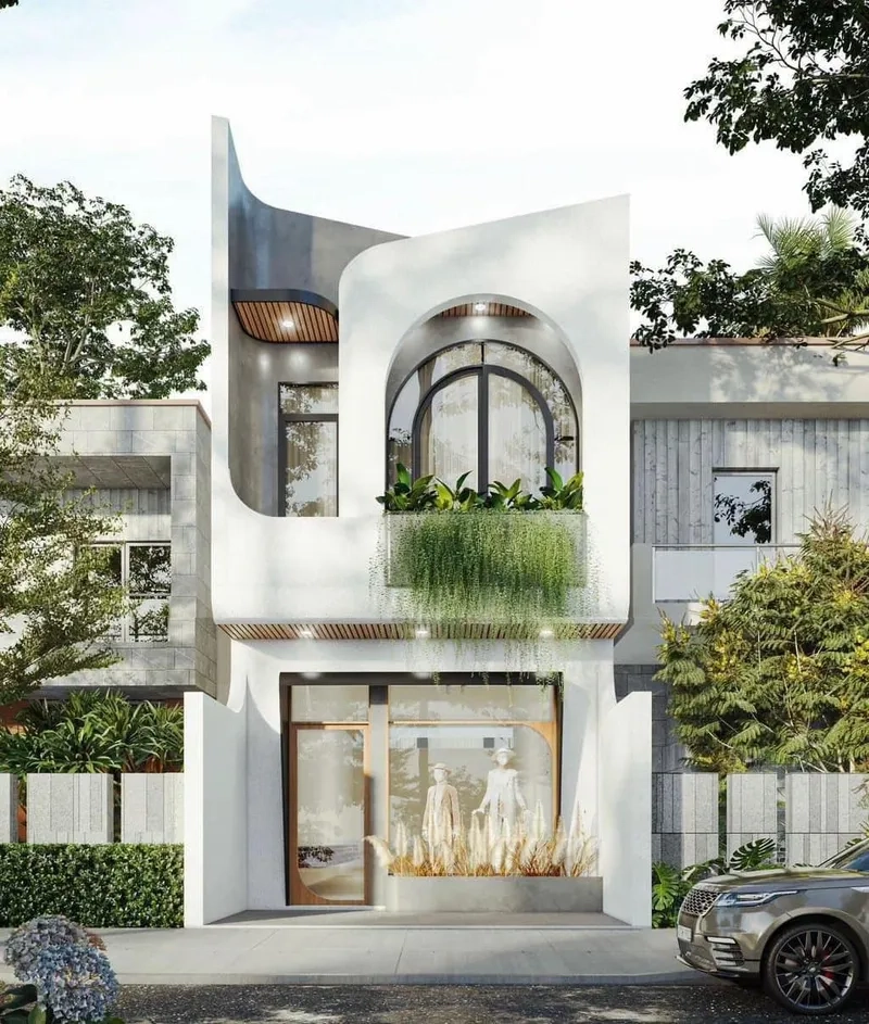 Nhà phố đẹp và ấn tượng