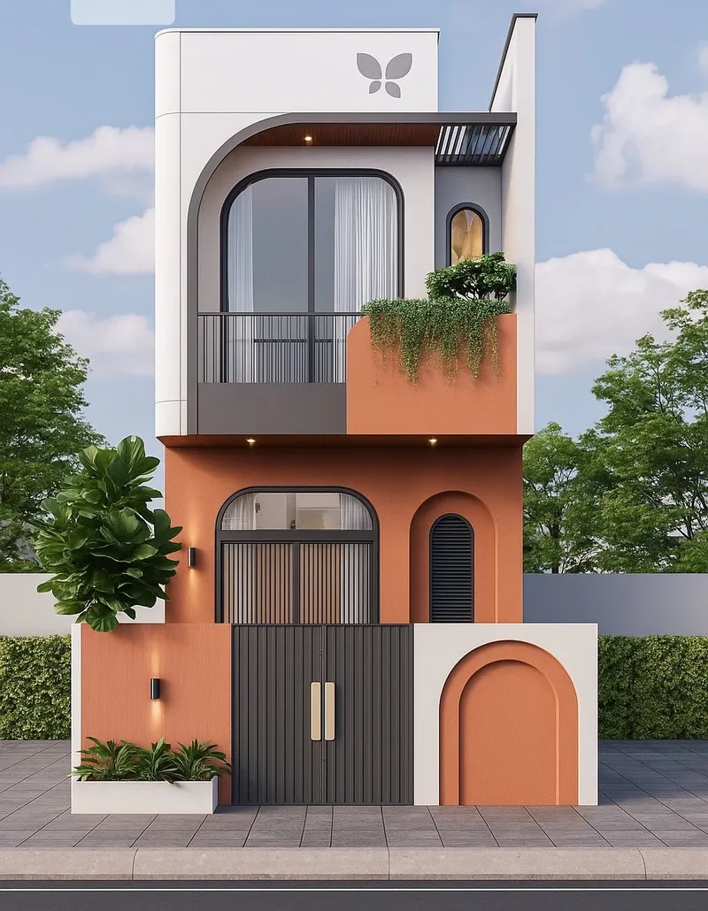 Mặt tiền nhà phố đẹp