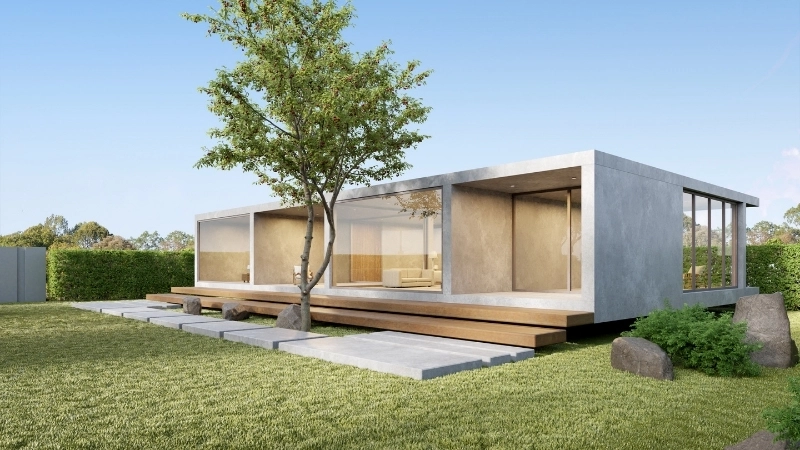 Mẫu nhà vườn ven sông mái thái truyền thống pha lẫn nét hiện đại